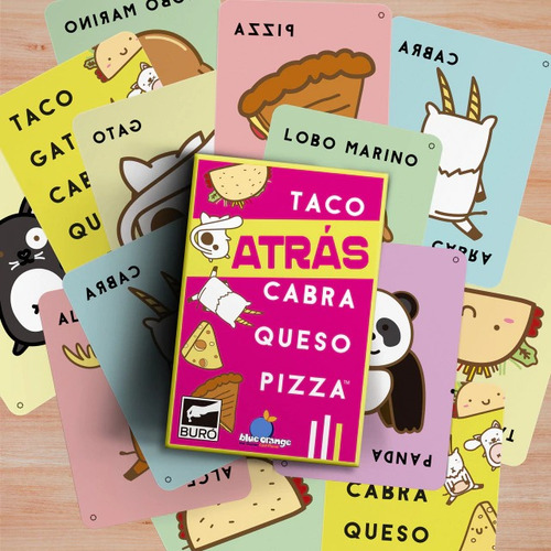 Juego Taco Atrás Cabra Queso Pizza Bureau De Juegos Original