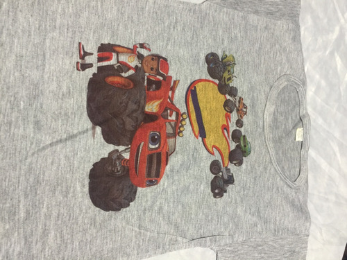 Remera Blaze And The Monster Machines Personalizada