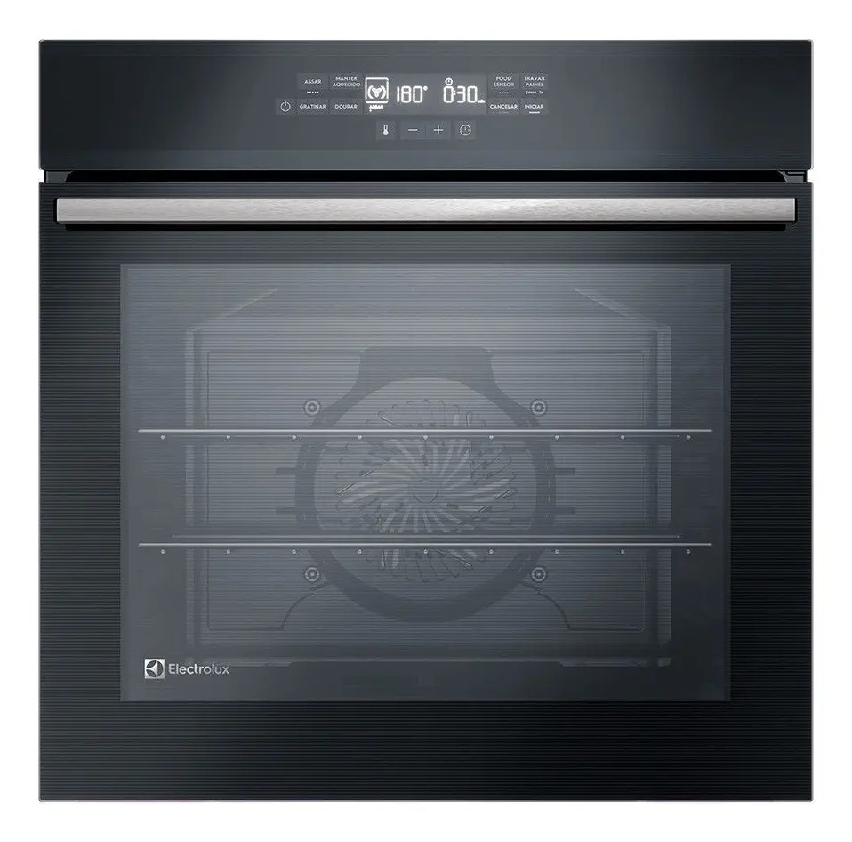 Forno De Embutir Electrolux Elétrico 80L Experience Com Food Cor Preto OE8EF