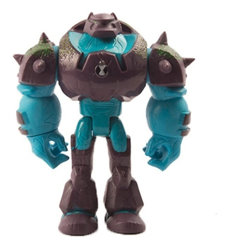 Boneco Ben 10 Rustbuggy Vilgax Raty Rocha Elétrica 11 Peças