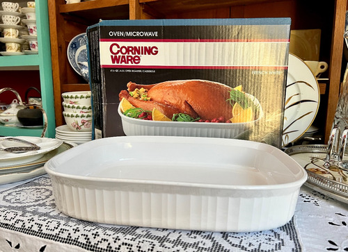 Corning Ware Olla Abierta Para Horno French White 4,5 Litros