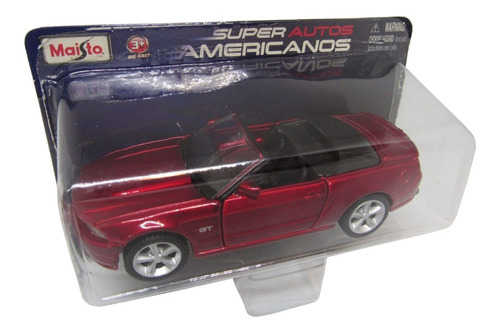 Modelo Auto 2010 Ford Mustang Gt Maisto 1:43 / Rabstore