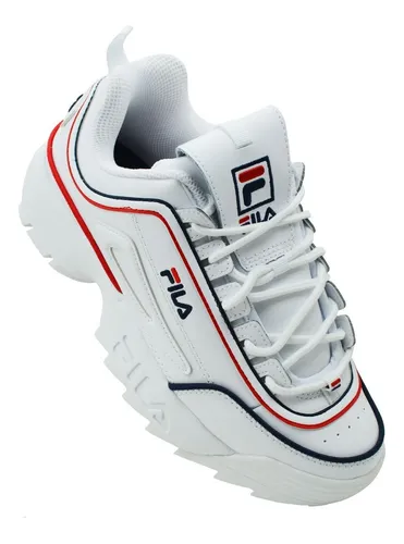 Tenis Fila Disruptor Ii Contast Piping 1xm00792 125 Wht fnvy