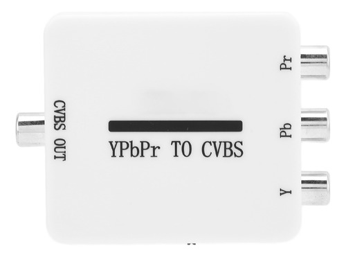 Mini Adaptador De Vídeo Ypbpr A Cvbs Converter Video Para