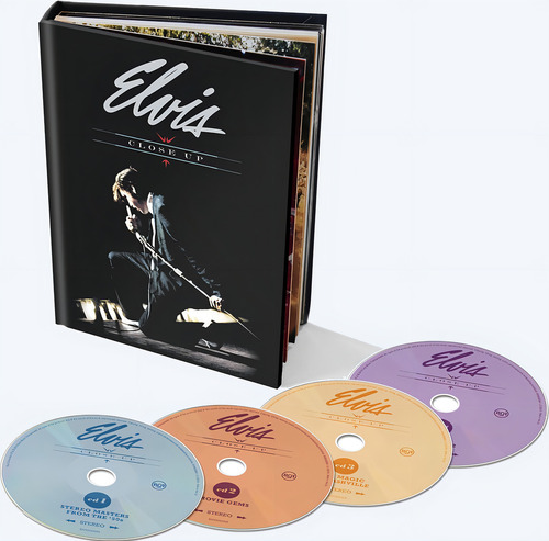 Box Elvis Presley - Close Up (edição 2018) - 4 Cd + Livro Versão Do Álbum Edição Limitada