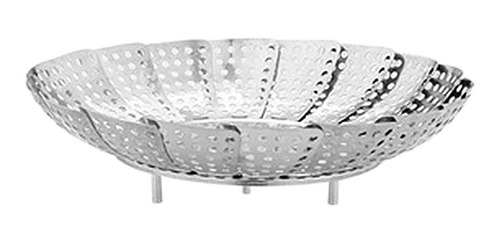 Imagen 1 de 9 de Plegable Rejilla Para Vapor Utensilios De Cocina Olla Medio