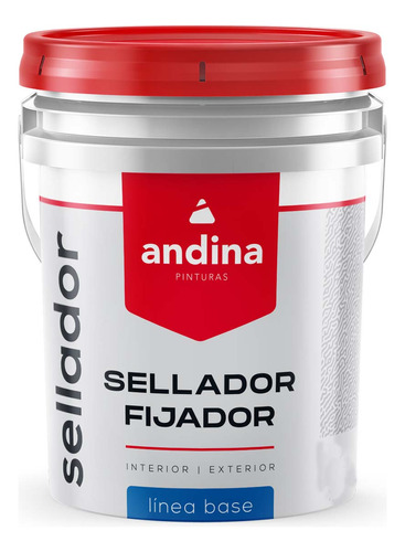 Sellador Fijador Andina Al Agua 10 Lts - Rex