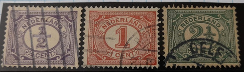 Sello Postal Holanda - 1899 - New Daily Stamp ( 3 )