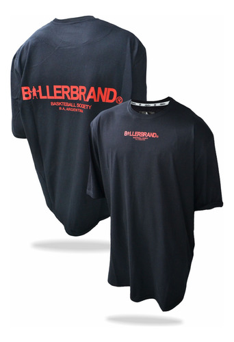 Remera Oversized Society Hombre Baller Brand