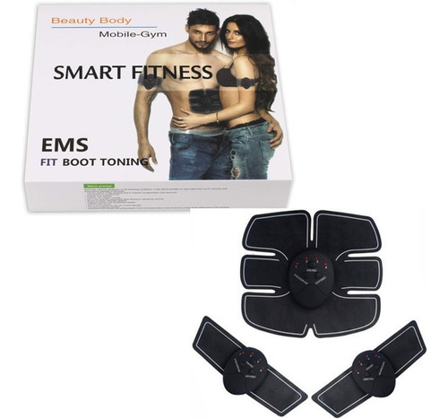 Estimulador Eléctrico Muscular Abdominales Y Brazos Con Usb