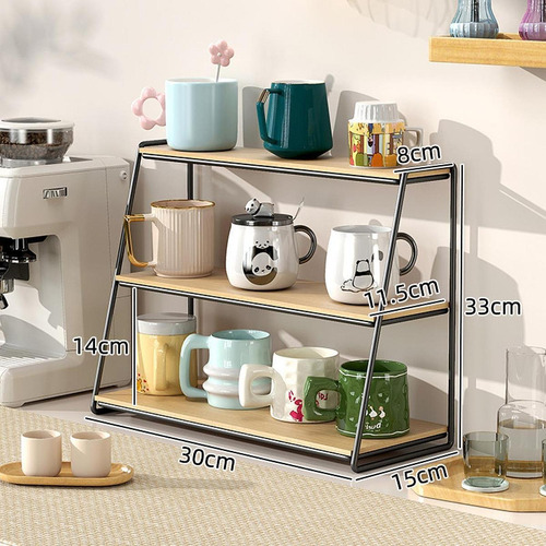 Soporte Para Tazas De Café De 3 Niveles, Estante Para