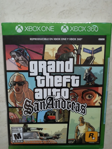 Grand Theft Auto San Andreas Xbox 360/ Xbox One