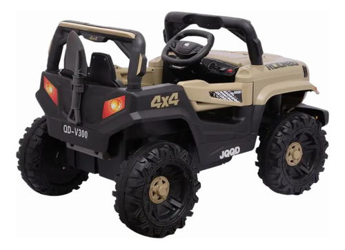 Carro Elétrico Infantil Jipe Off-road 12v Bege Zippy Toys