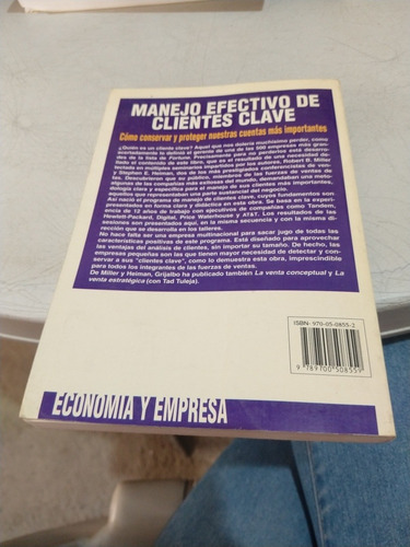 Manejo Efectivo De Clientes Clave Robert B Miller (Usado)