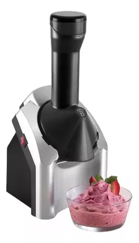 Máquina para hacer helados, mini máquina de helado de frutas totalmente  automática, simple operación de un empuje, ideal para hacer sorbete suave y