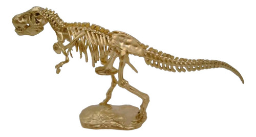 Estatua De Esqueleto De Dinosaurio Rex, Escultura De Metal,
