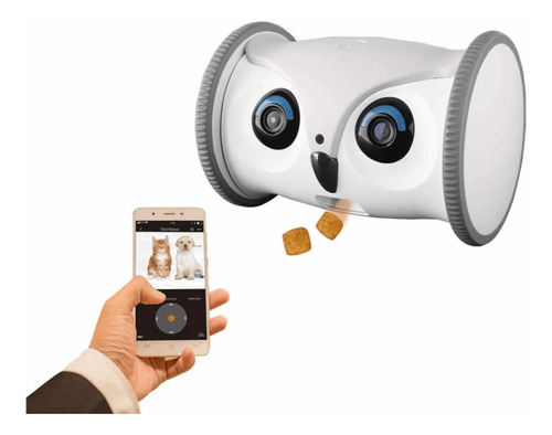 Camera Pet Robô Interativo Para Cachorros   E Gatos Skymee 