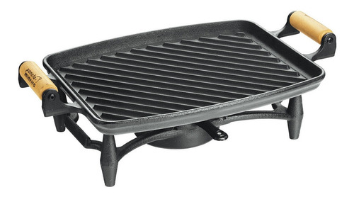 Rechaud 2mil Grill Alça Madeira Fumil 33x25 Cm