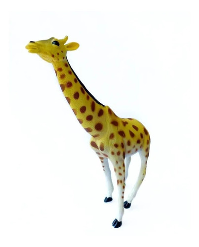 Jirafa Figura Selva Escala 20a27cm Juguete Goma Dura Anim