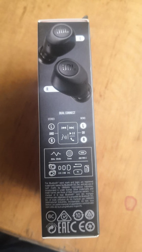 Audífono in-ear gamer inalámbrico JBL Wave 100TWS JBLW100TWS black