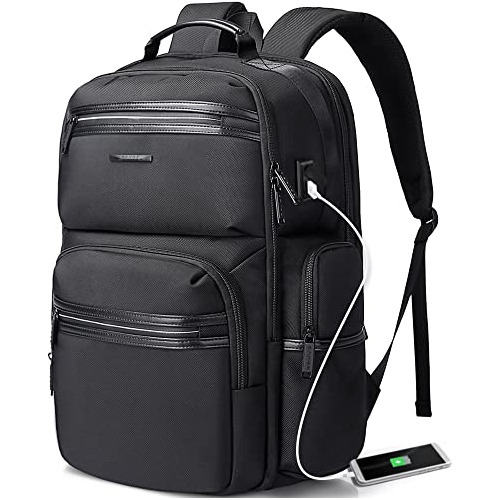 Mochila Bange Para Viajes, Negocios Y Portátiles. Carga Usb.