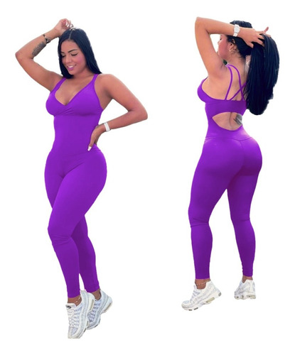 Enterizo Deportivo Mujer Ropa Fit Gym