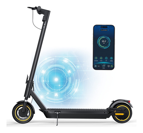 Scooter Electrico Aovopro Esmax, Rango De 27 Millas, Motor D