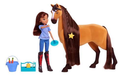 Dreamworks Spirit Riding Free Deluxe Spirit And Lucky Set