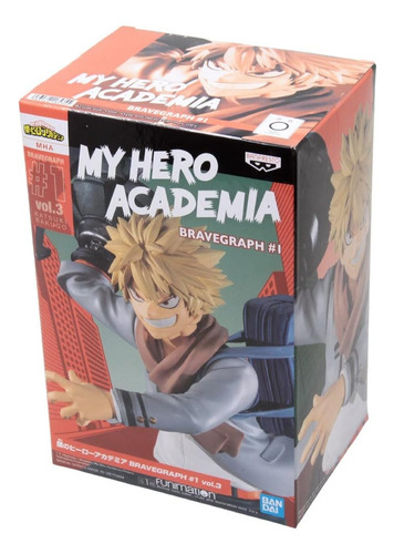 Banpresto My Hero Academia Bravegraph # 1 Vol.3 Bakugou Katu