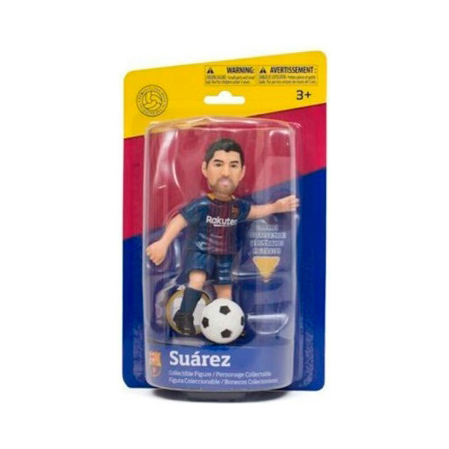 Figura Original Luis Suarez 12 Cm Con Pelota Y Movimiento Ub