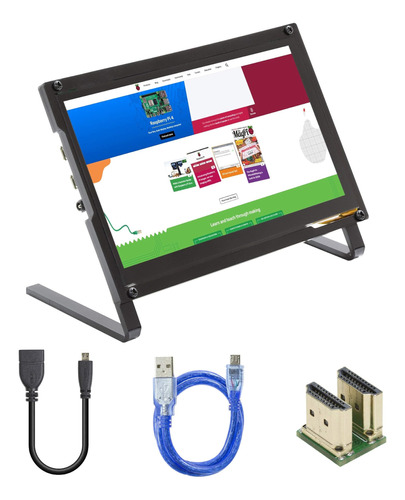 Uctronics Para Pantalla Raspberry Pi Pantalla Táctil Ips De 