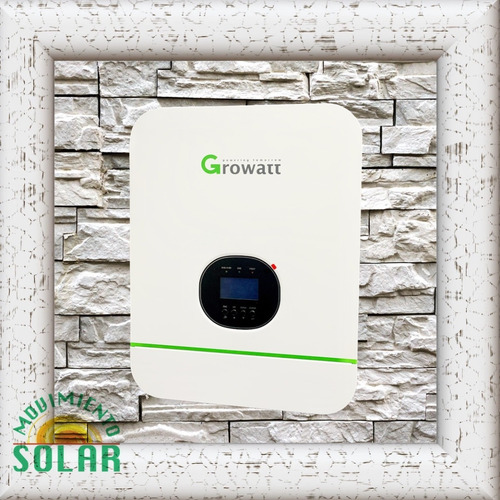 Imagen 1 de 4 de Kit Solar 4kw/h Para Fin De Semana 3000w 48v Con Panel Solar
