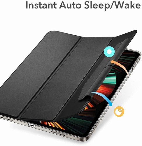 Imagem 7 de 9 de Capa iPad Pro 12.9 (2021) Esr Trifold C/suporte Caneta