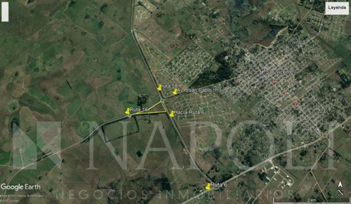 Imagen 2 de 2 de Venta Parcela De 6 Has Sobre Rotonda, Ruta 58 Y Av Pablo Ii