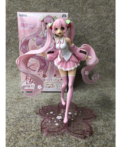 Figura Hatsune Miku Sakura Taito 23,1 Cm