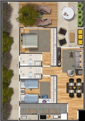 Imagem 19 de 20 de Apartamento À Venda, 69 M² Por R$ 405.000,00 - Nova Gerti - São Caetano Do Sul/sp - Ap10873