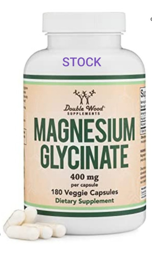 Magnesio Quelato Chelated Glicinato 400mg Alta Absorción