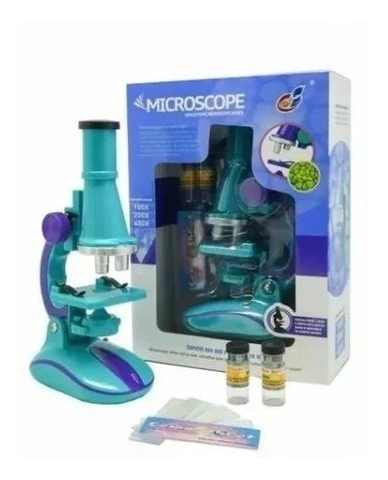 Microscopio Infantil Didáctico Educativo Con Accesorios