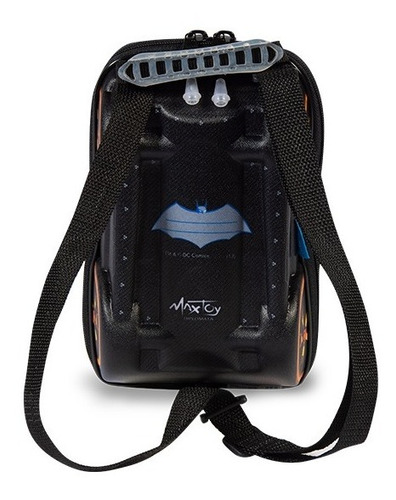 Imagem 8 de 10 de Mochilete The Batman Beware 3d Mochila Escolar + Lancheira