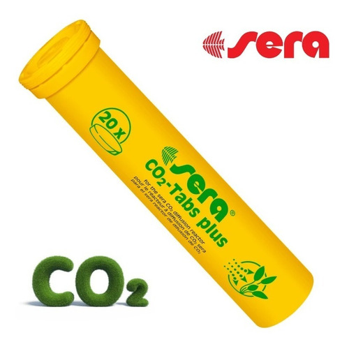 Tabletas C02 Acuarios Plantados Co2 Tabs Plus Sera 20 Unds