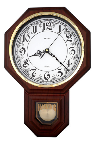 Reloj De Pared Péndulo Árabe Vintage Con Melodía Westminster