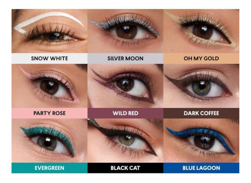 Lápiz Delineador De Ojos En Gel Studio Apa Larga Duracion Cy Rosa Mate
