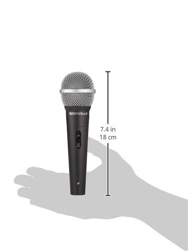 Micrófono Profesional Rockville Rmc - Xlr Case De Viaje !!!