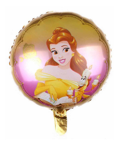 Globo Personaje Bella Y La Bestia