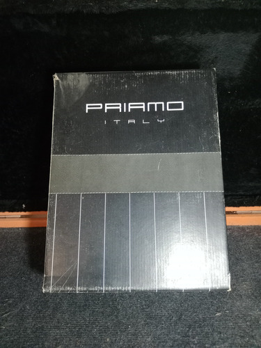 Zapatos Priamo Estilo Italiano Gris Oscuro 42