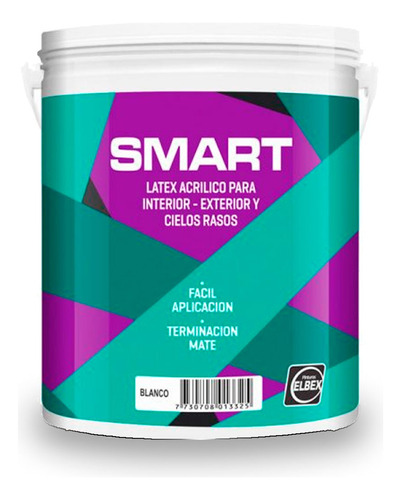 Pintura Látex Interior/exterior Antihongo 3.6l Elbex G P