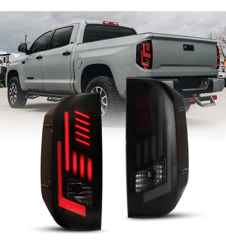 Luz Trasera Montaje Led Para Toyota Tundra 2 -2021 Señal Drl