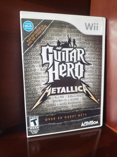 Guitar Hero Metallica Nintendo Wii Completo