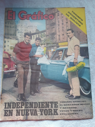 El Grafico N° 2395 - 31 Agosto 1965 Independiente Nueva York