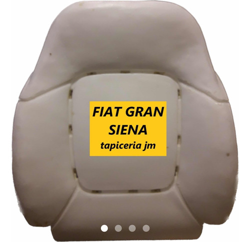 Relleno Poliuretano Respaldo Fiat Gran Siena